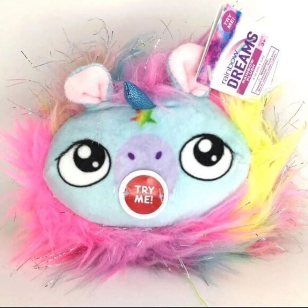 Rainbow Dreams Rainbow Light Up Plush New